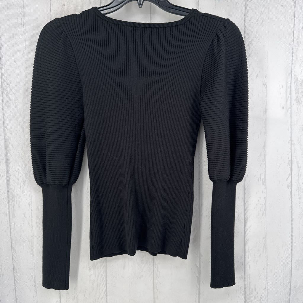 L ribbed l/s top