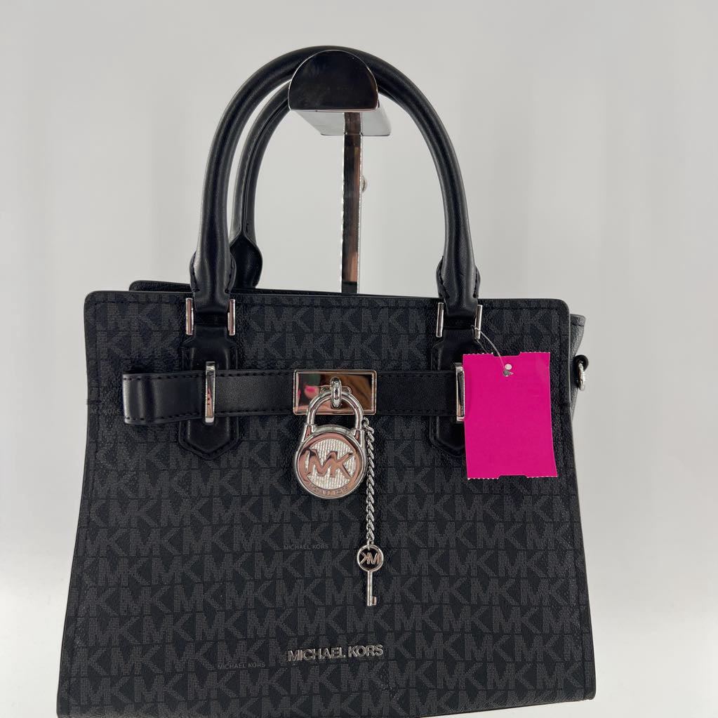 R498 signature logo satchel