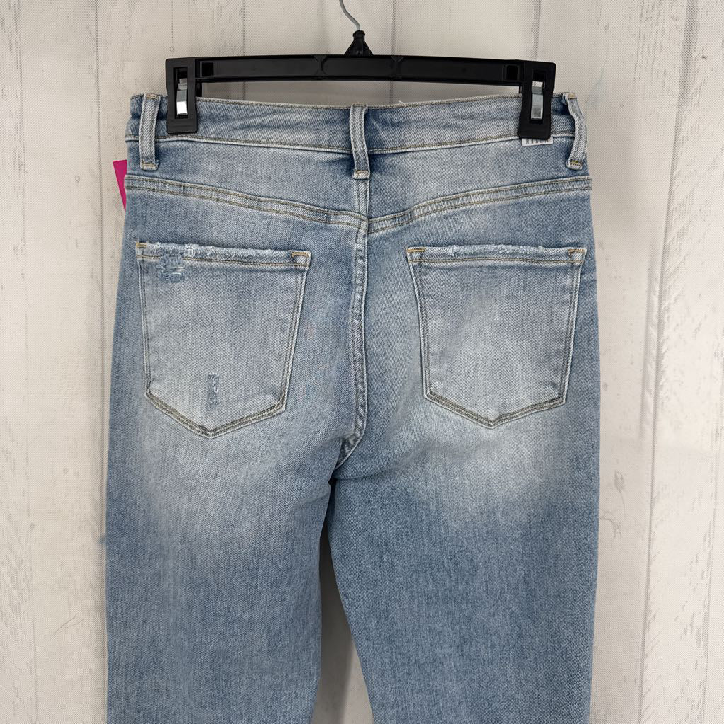5 wide leg crop jean