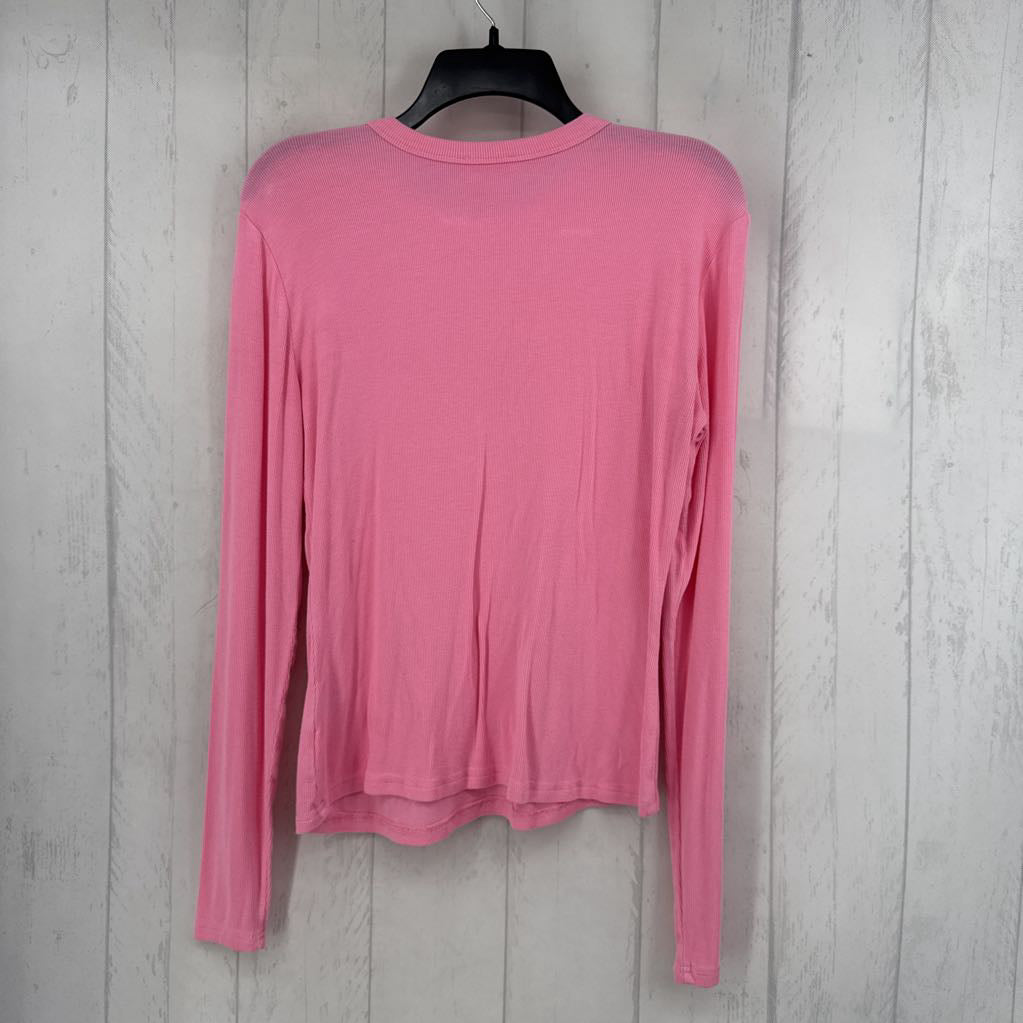 L ribbed l/s tee