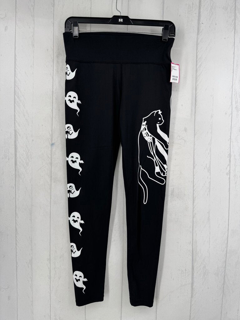 M fall leggings - skeleton/ghosts