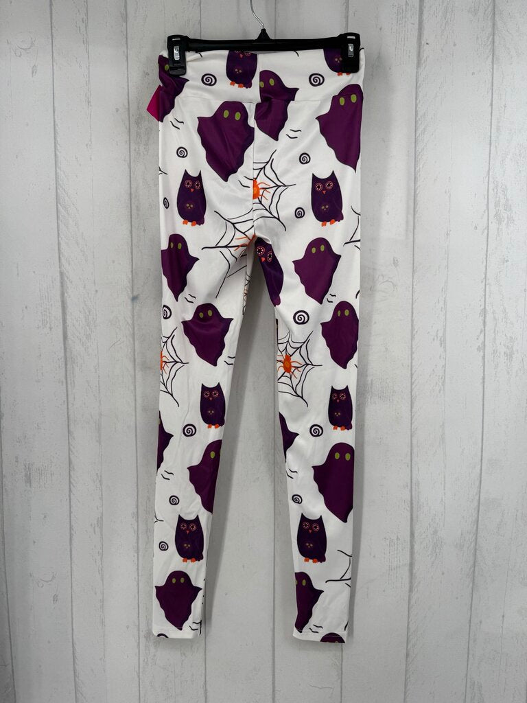 M fall leggings - spiders/owls
