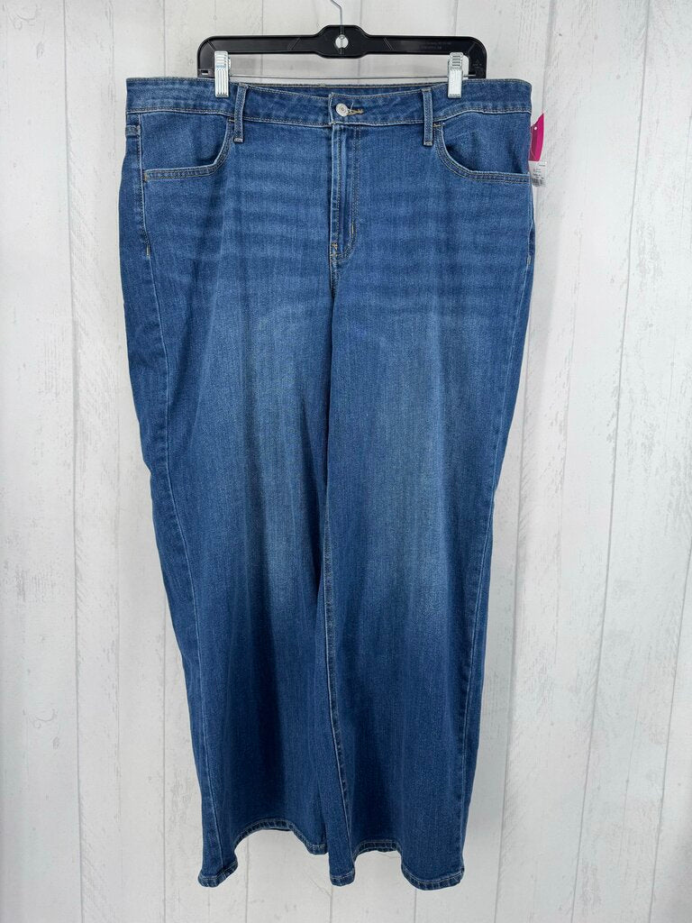 18p hi-rise wide leg jean