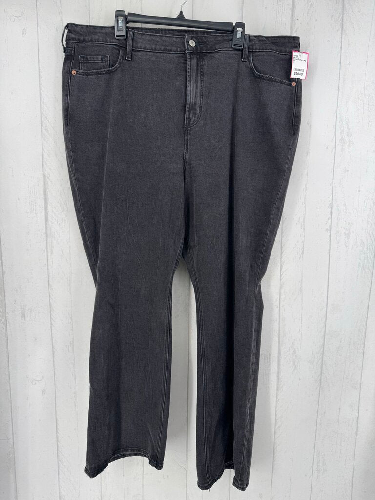 20 hi-rise flare leg jean