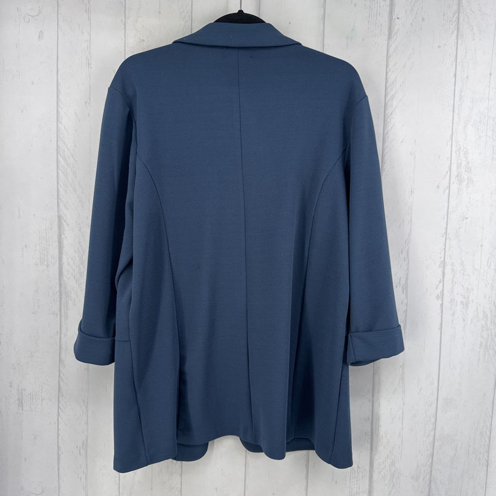 R30 XXL cuffed 3/4 slv blazer