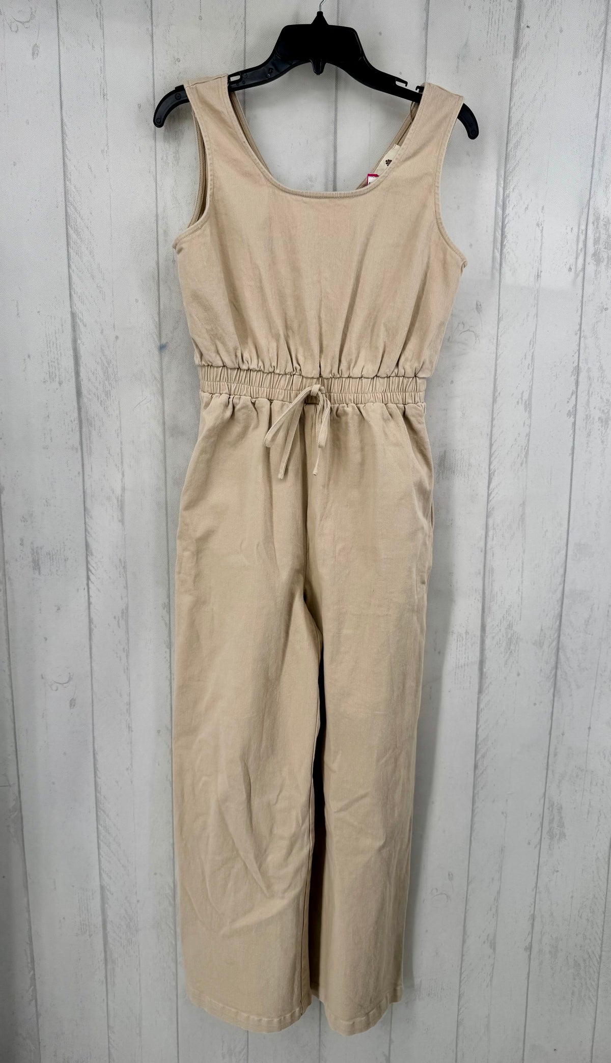 S denim slvls jumpsuit