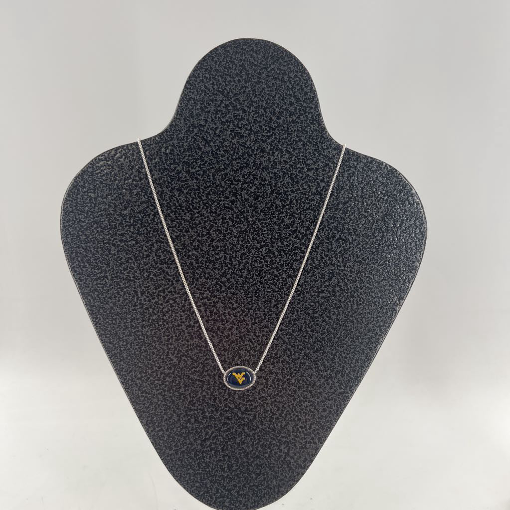 silver west virginia necklace