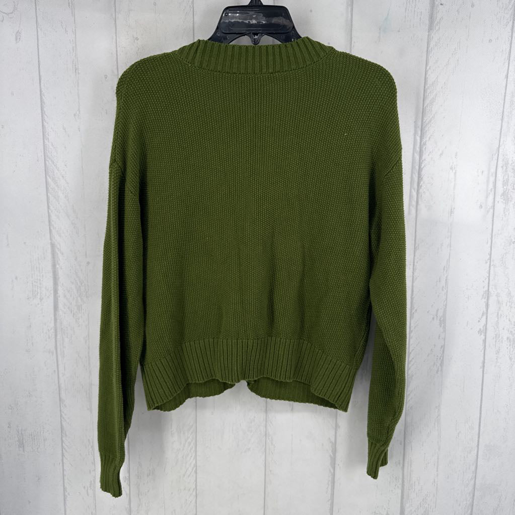 M button down cardi
