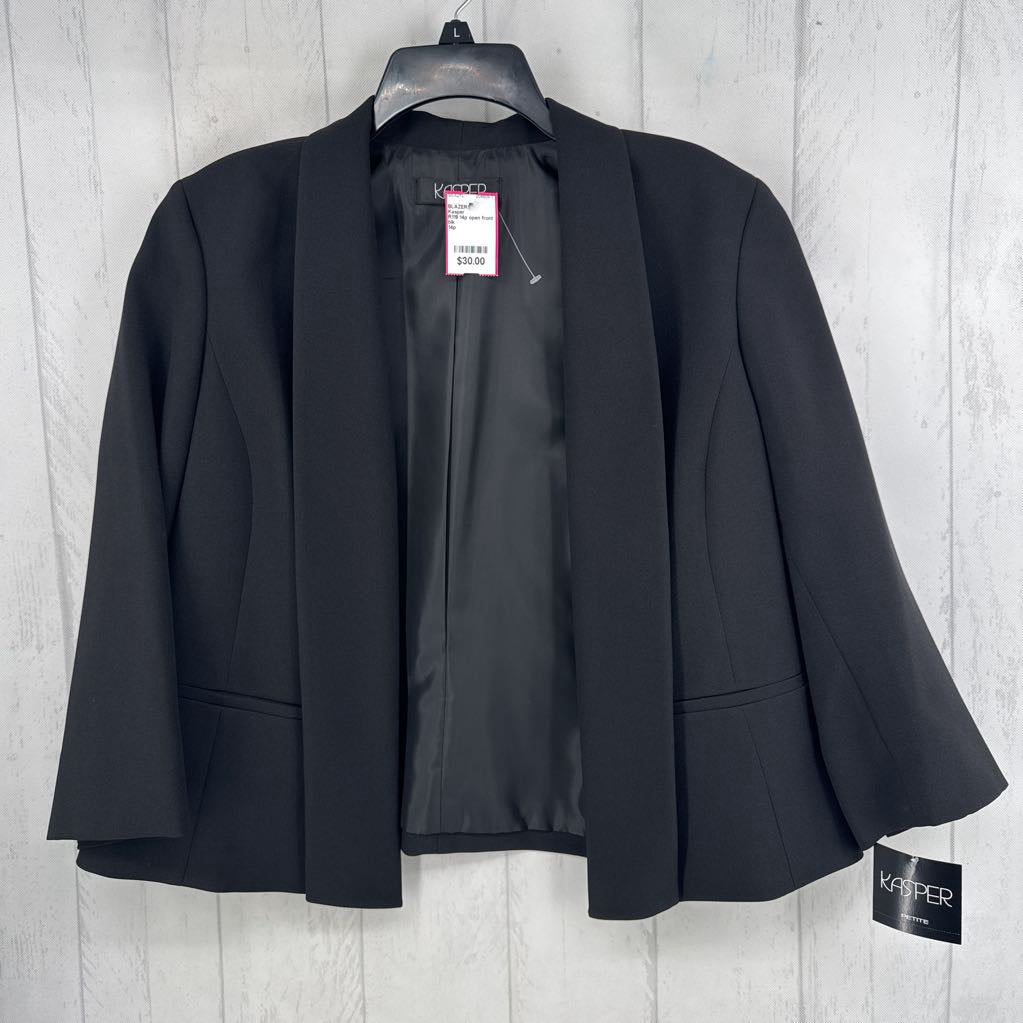 R119 14p open front blazer
