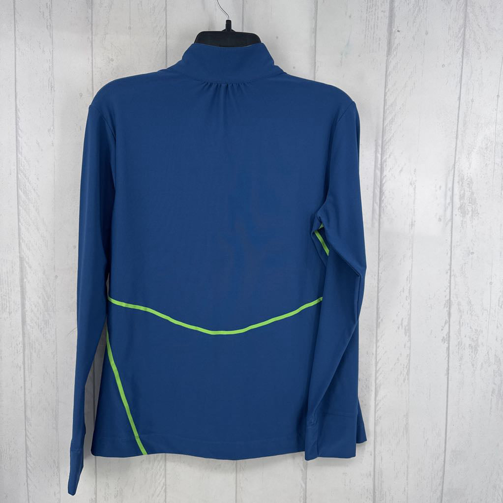 M quarter zip l/s top