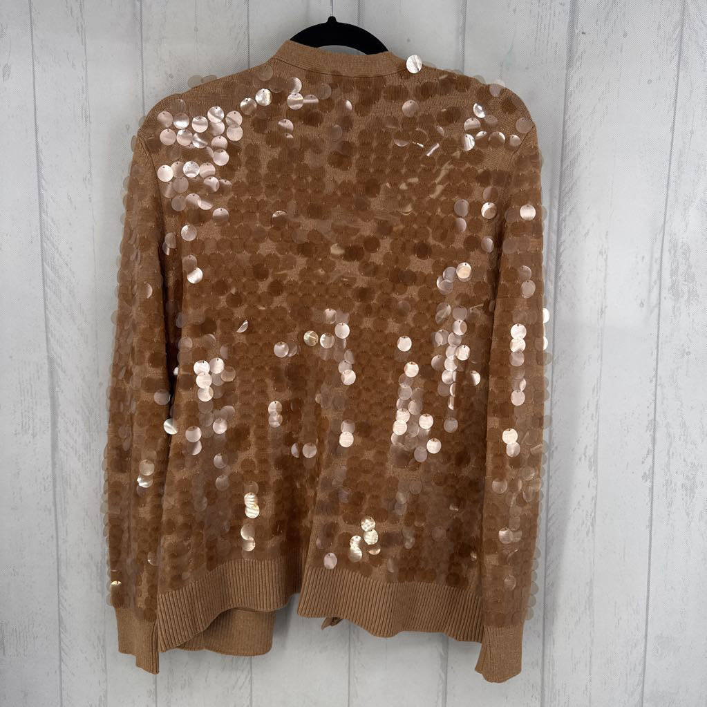 M embelished open front cardi