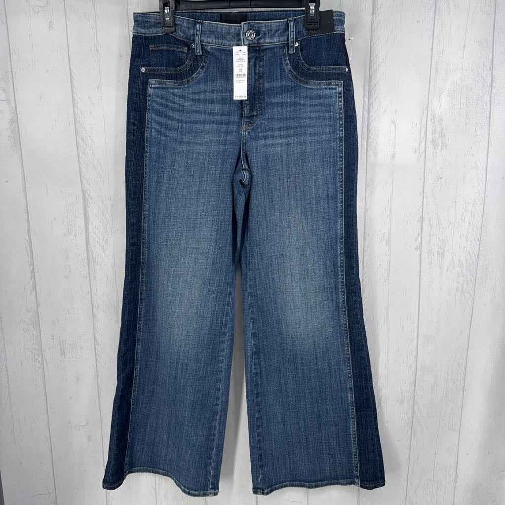 R140 10 hi-rise wide leg jean
