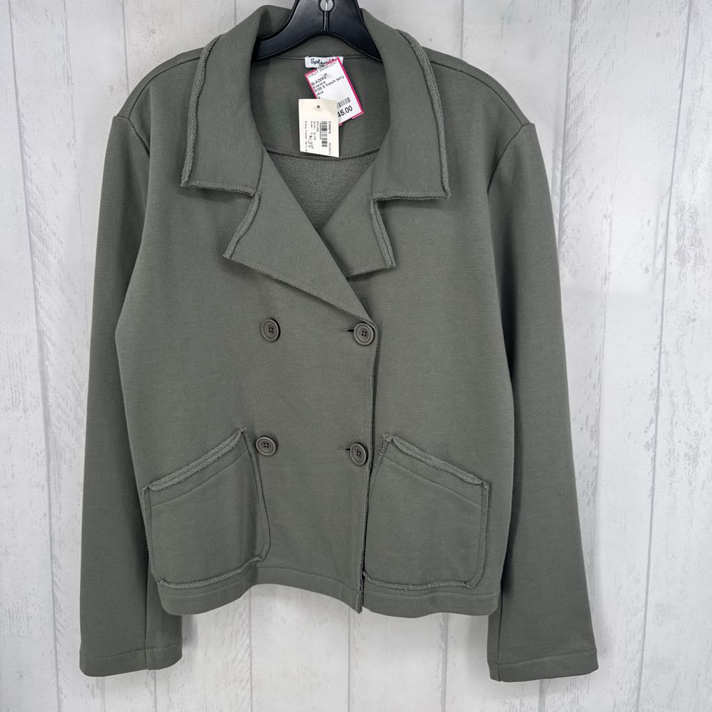 R138 S french terry jacket