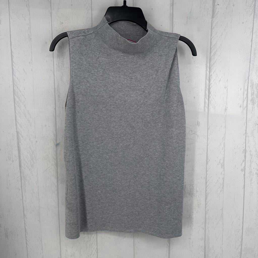 L mockneck knit tank