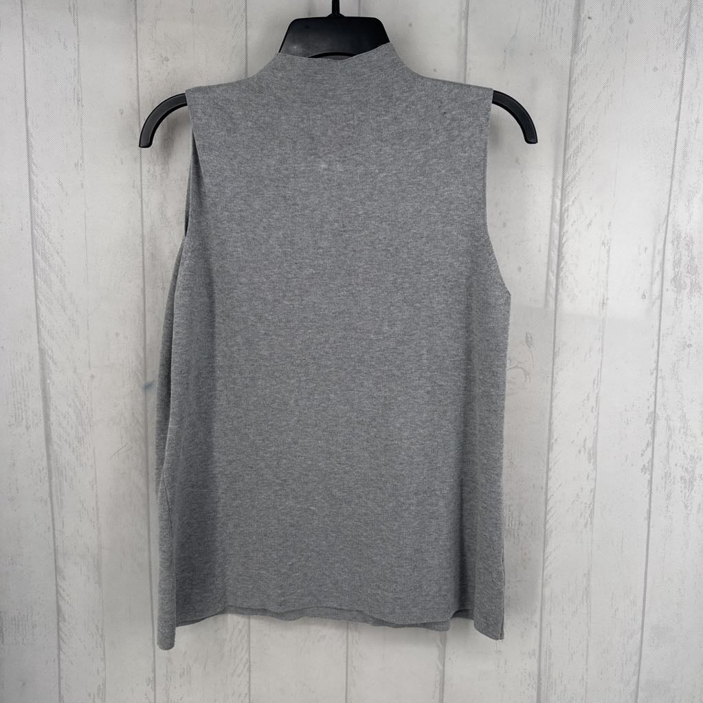 L mockneck knit tank