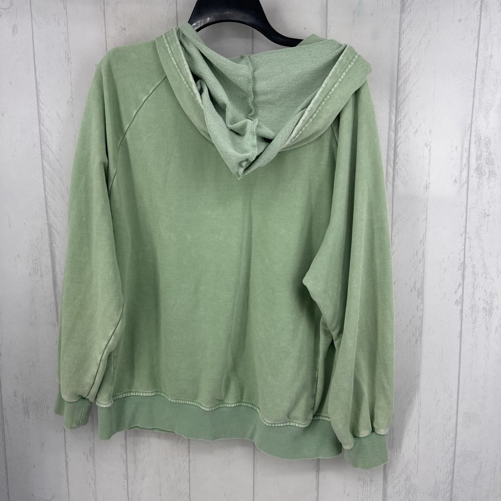 S zip-up hoodie