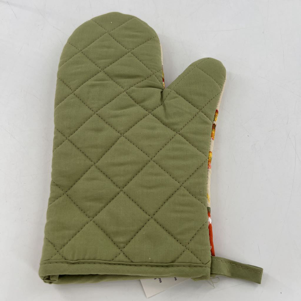 fall harvest oven mitt