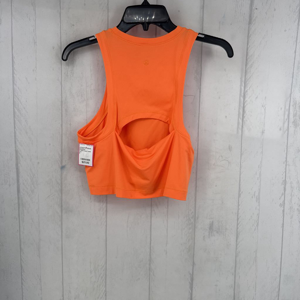 S open back tank
