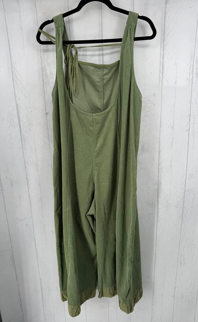 L corduroy overalls