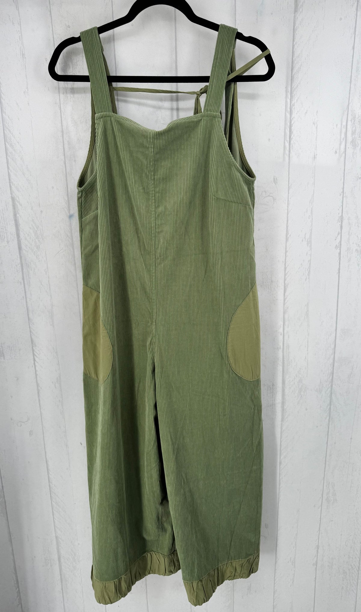 L corduroy overalls