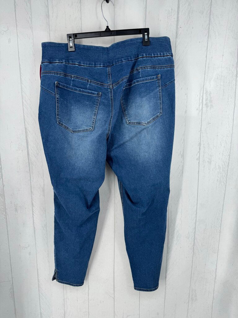 20w pull-on stretch jeans