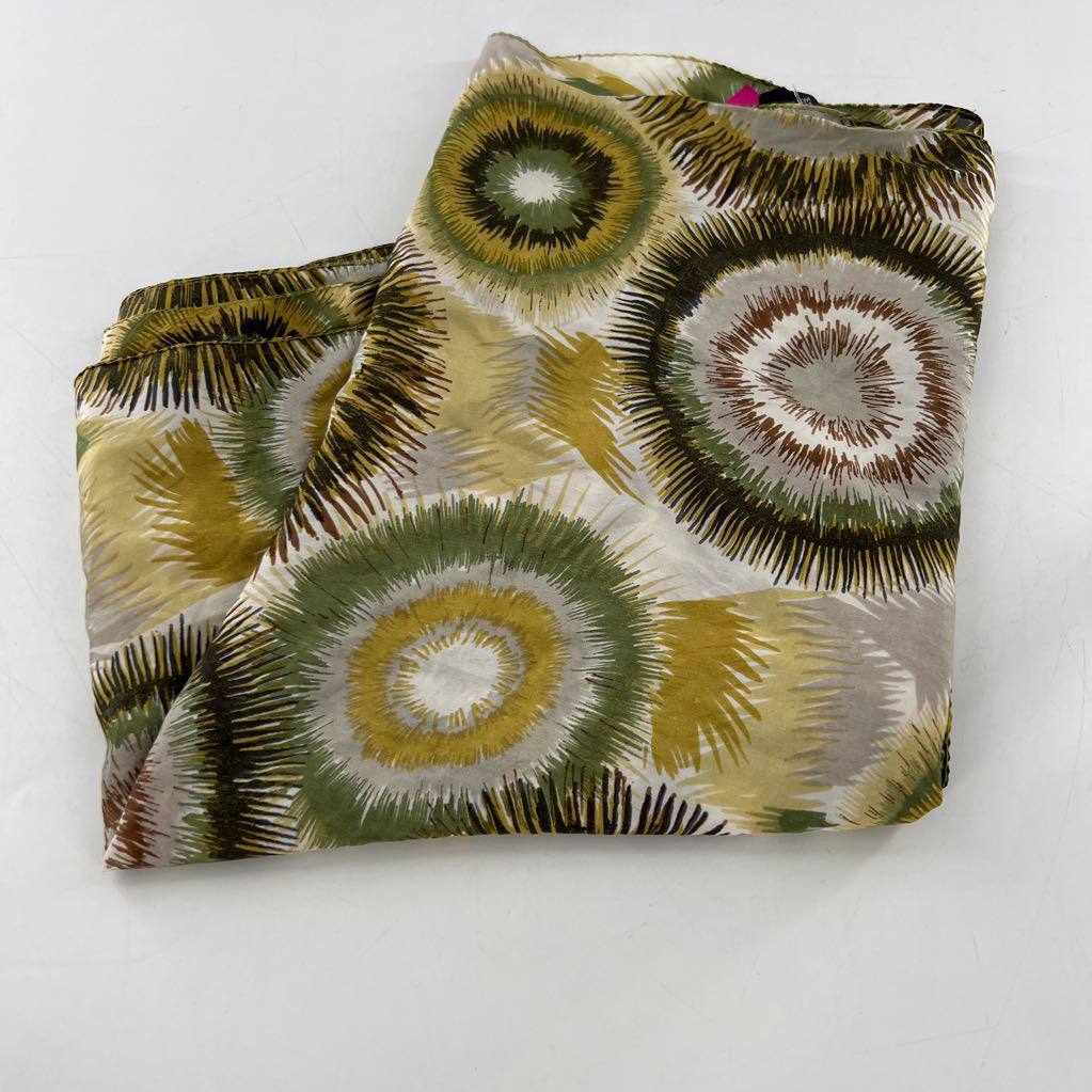 colorful silk scarf