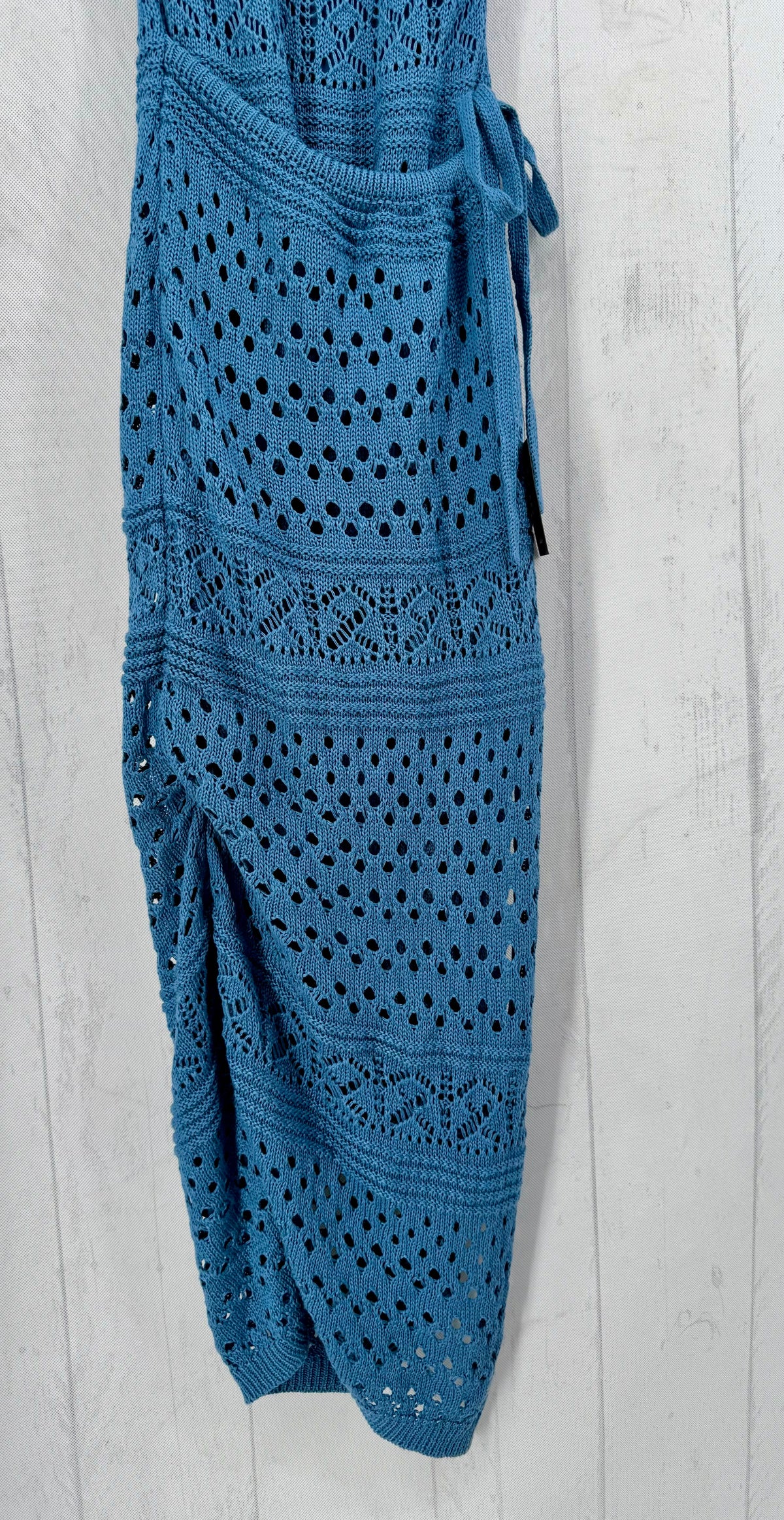 S crochet slvls wrap dress