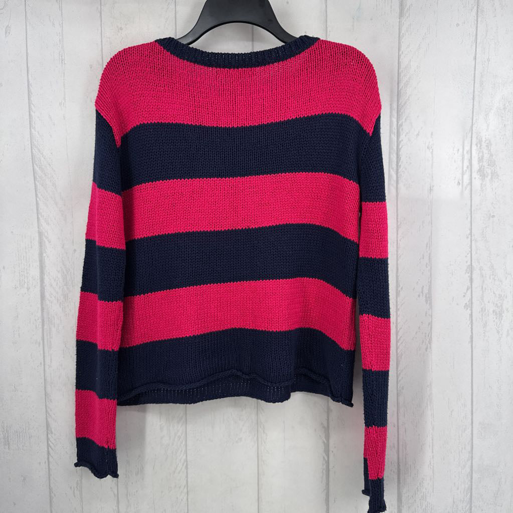 M striped sweater