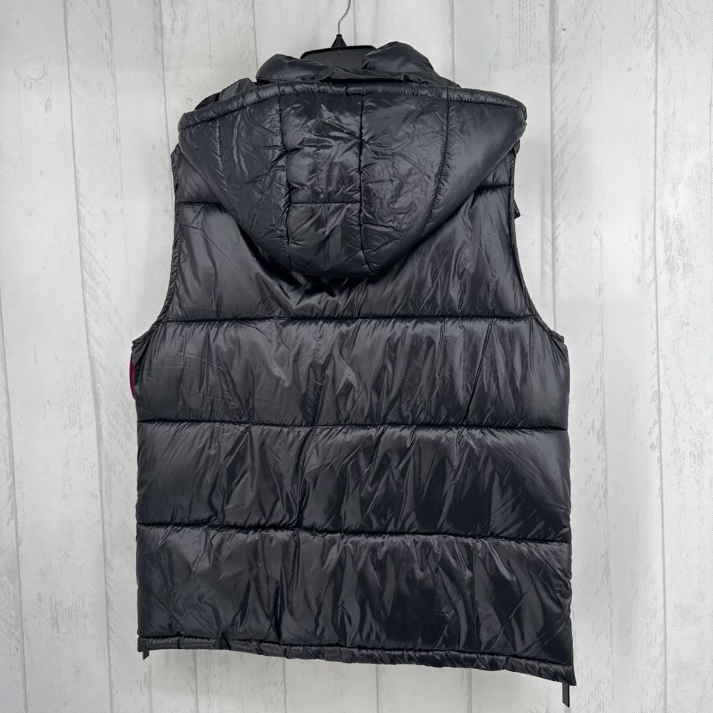 L quilted puffer vest
