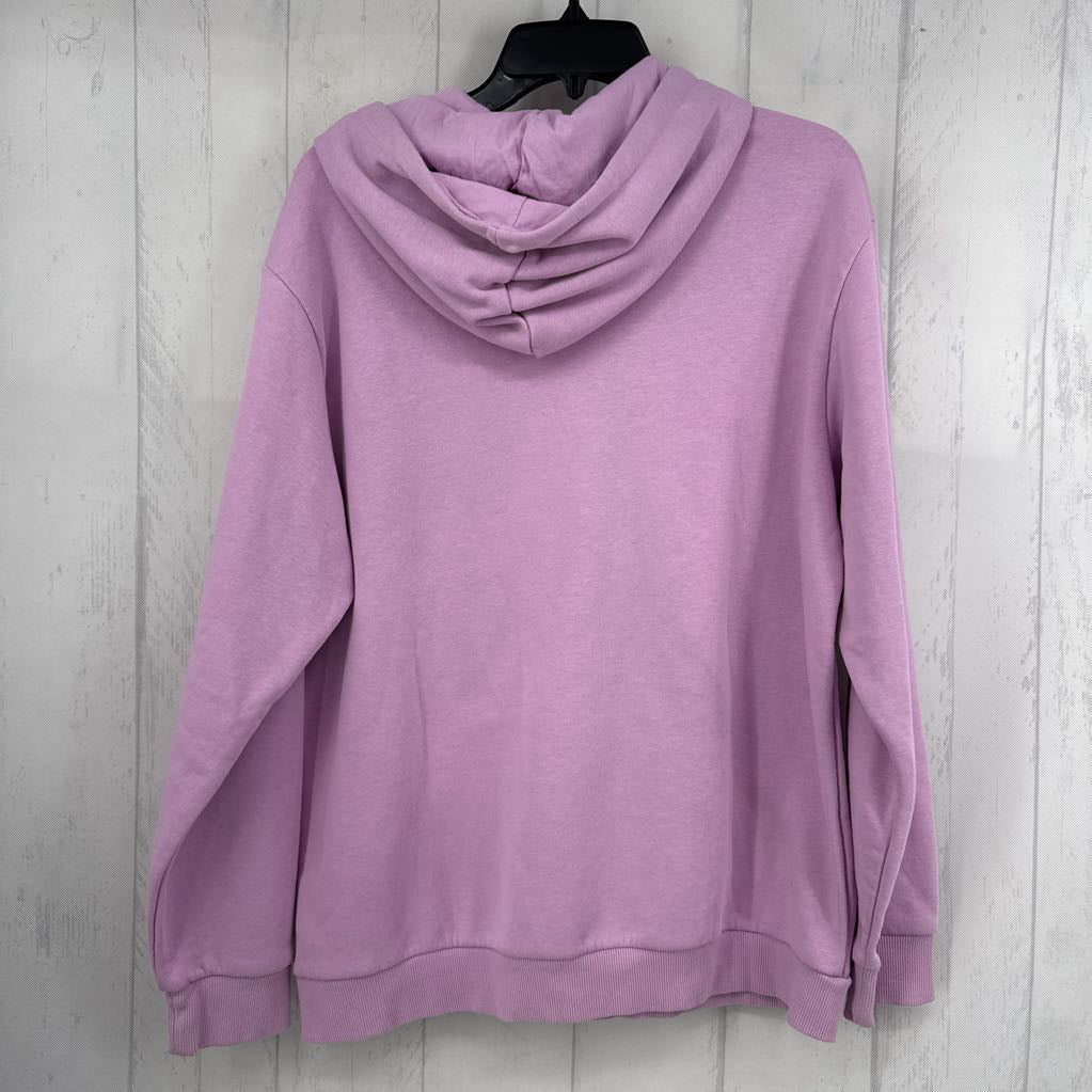L logo hoodie