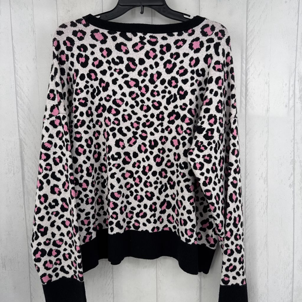 XL animal print sweater