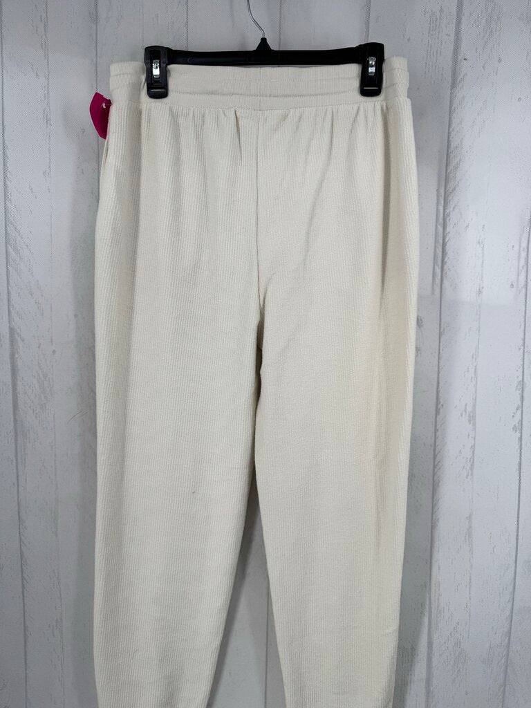 M rib knit joggers