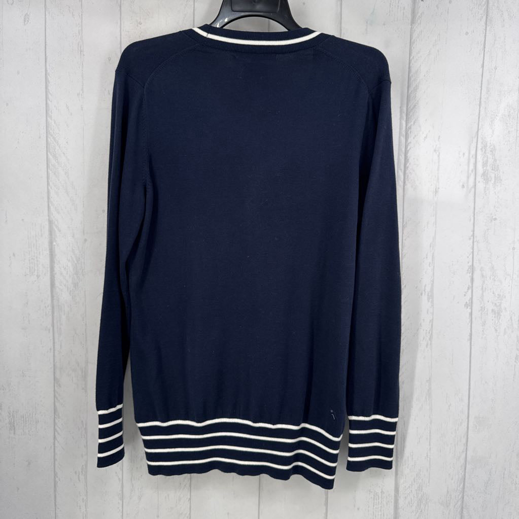 L button down cardi
