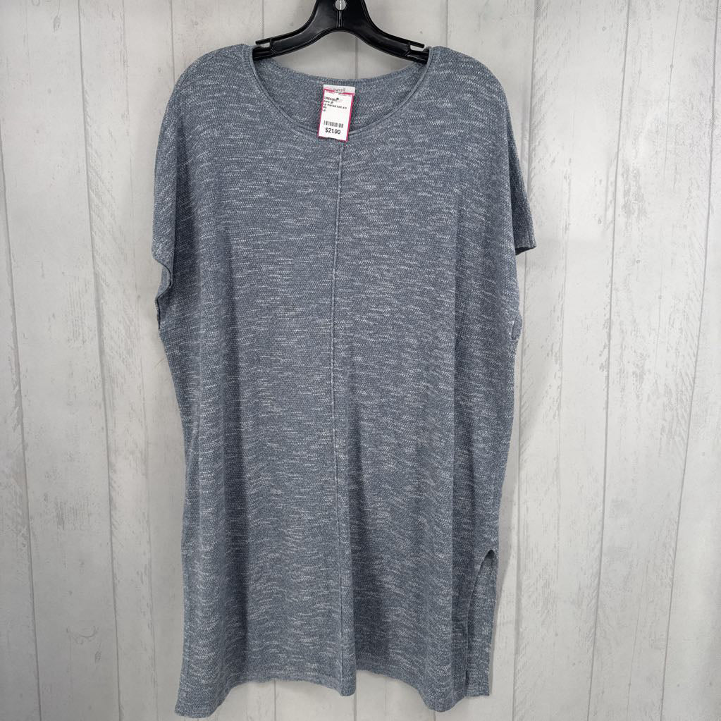 Lp marled knit s/s dress