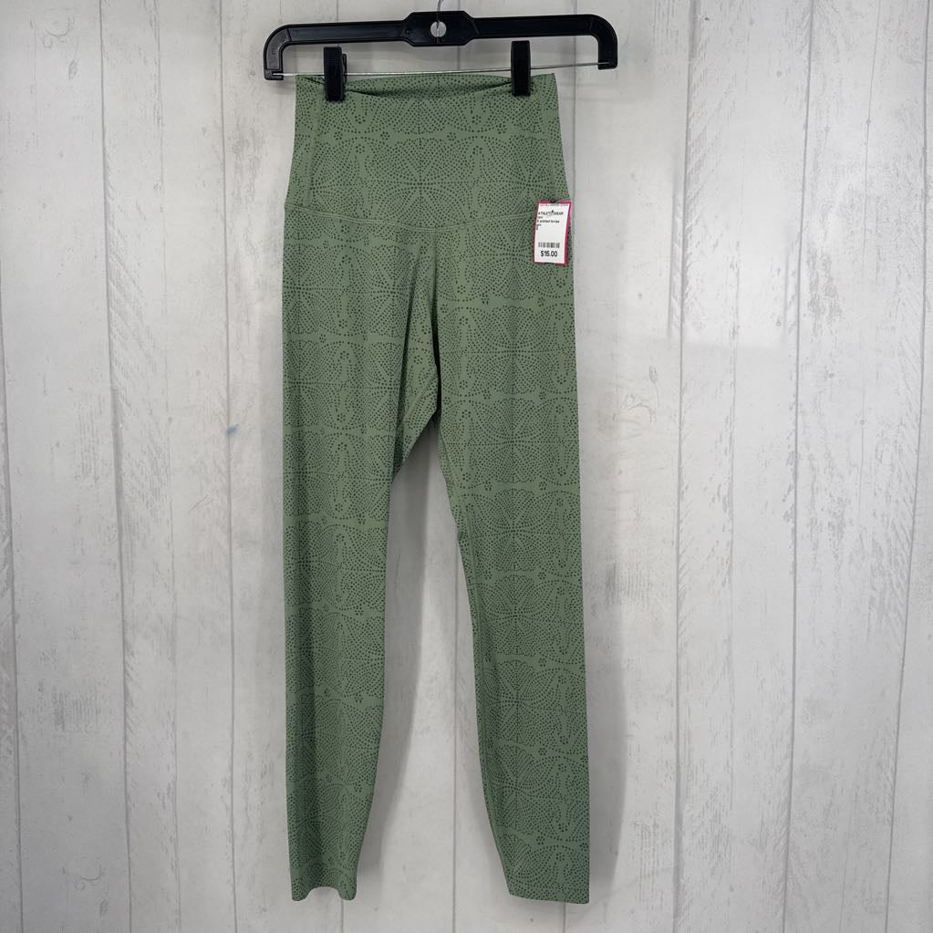 S printed hi-rise legging