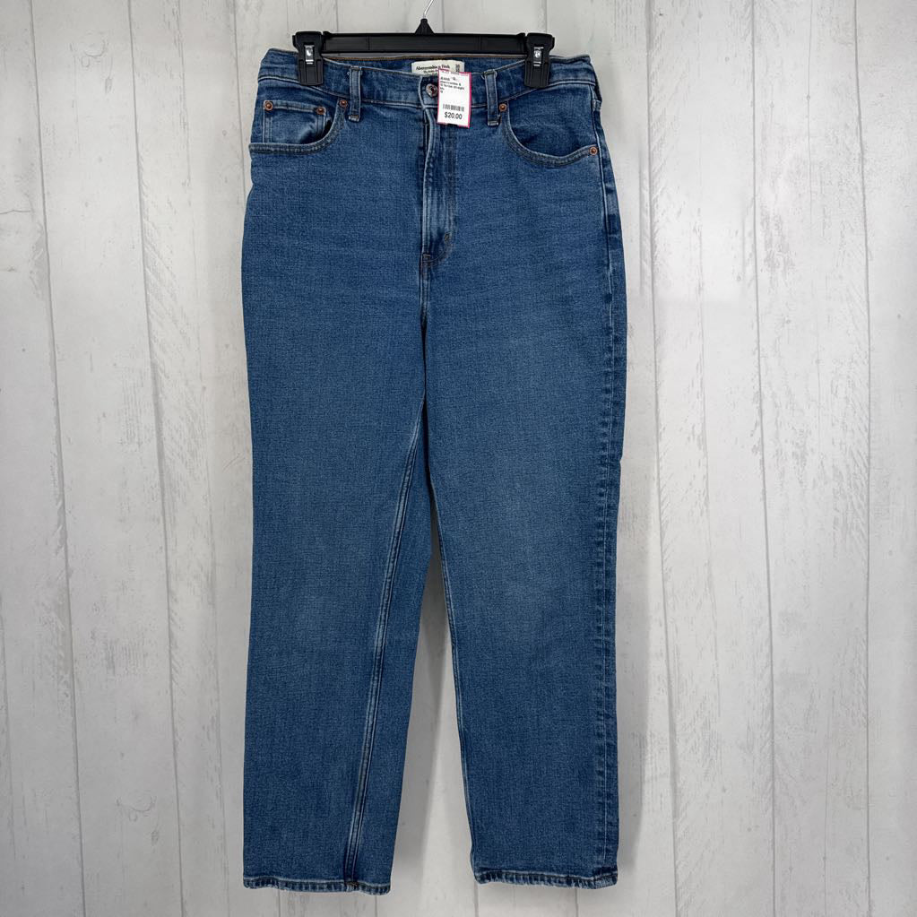 10 hi-rise straight leg jean