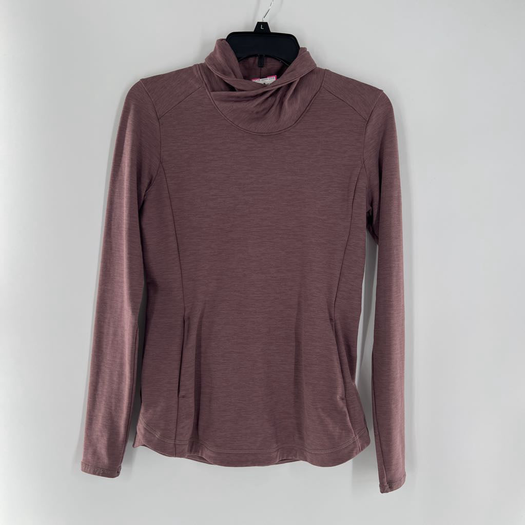 S marled l/s pullover