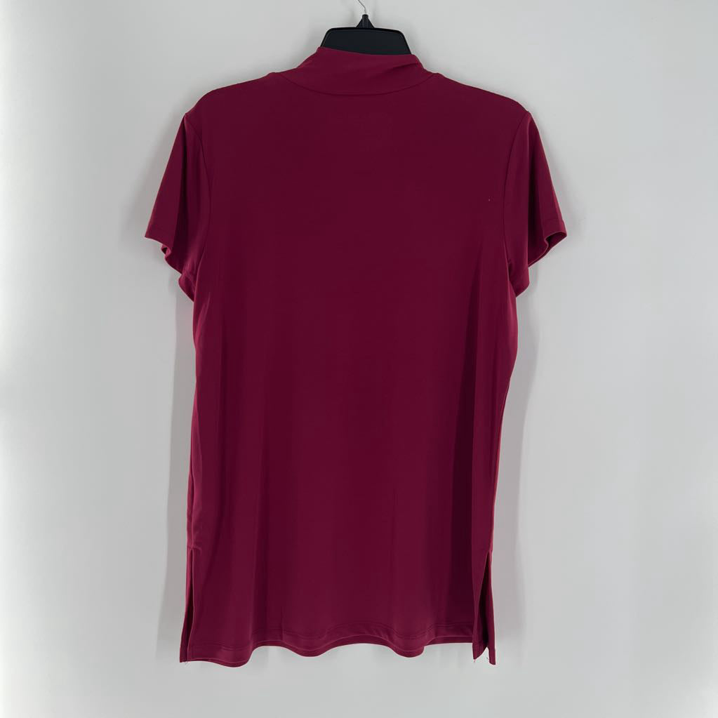 M mockneck s/s top