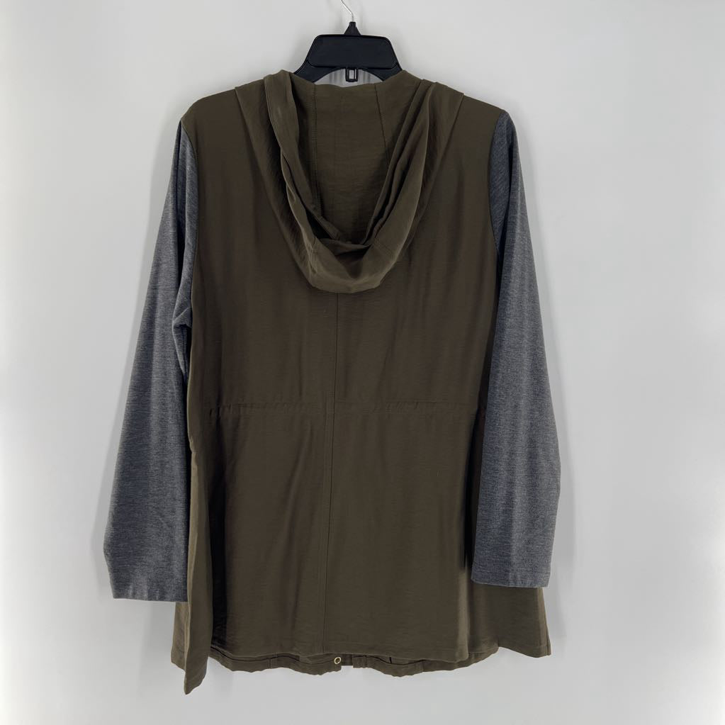M hooded utility jacket