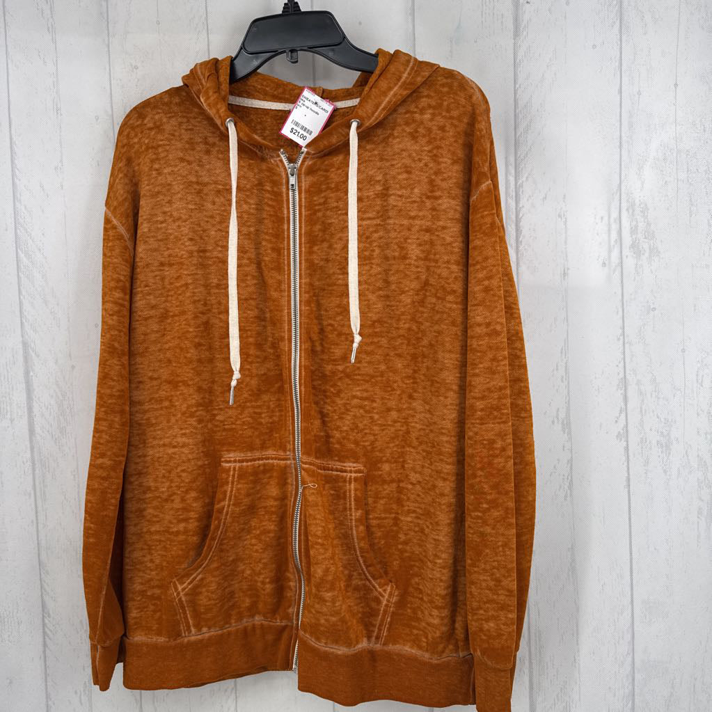 S zip-up hoodie