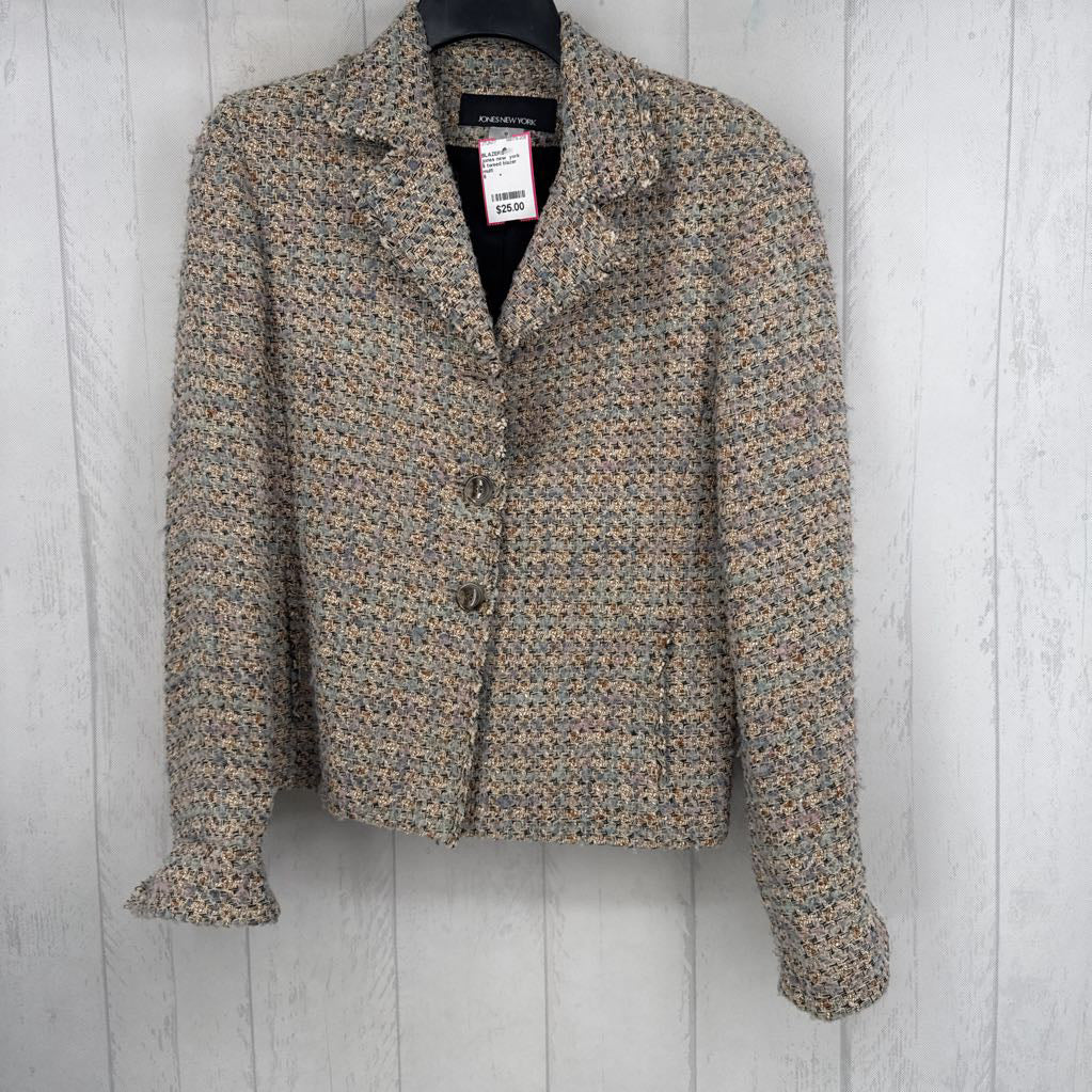 6 tweed blazer