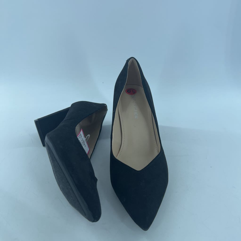6.5 suede heels
