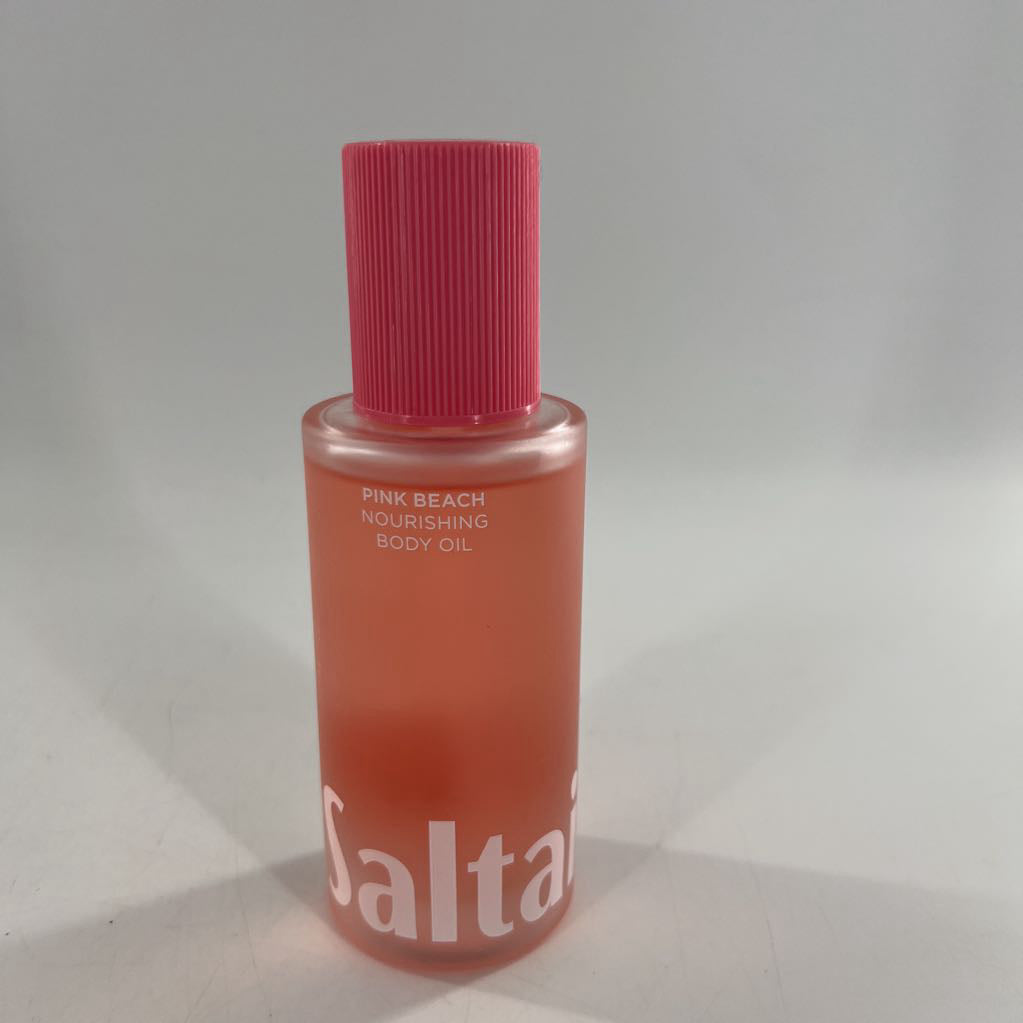 body oil-pink beach