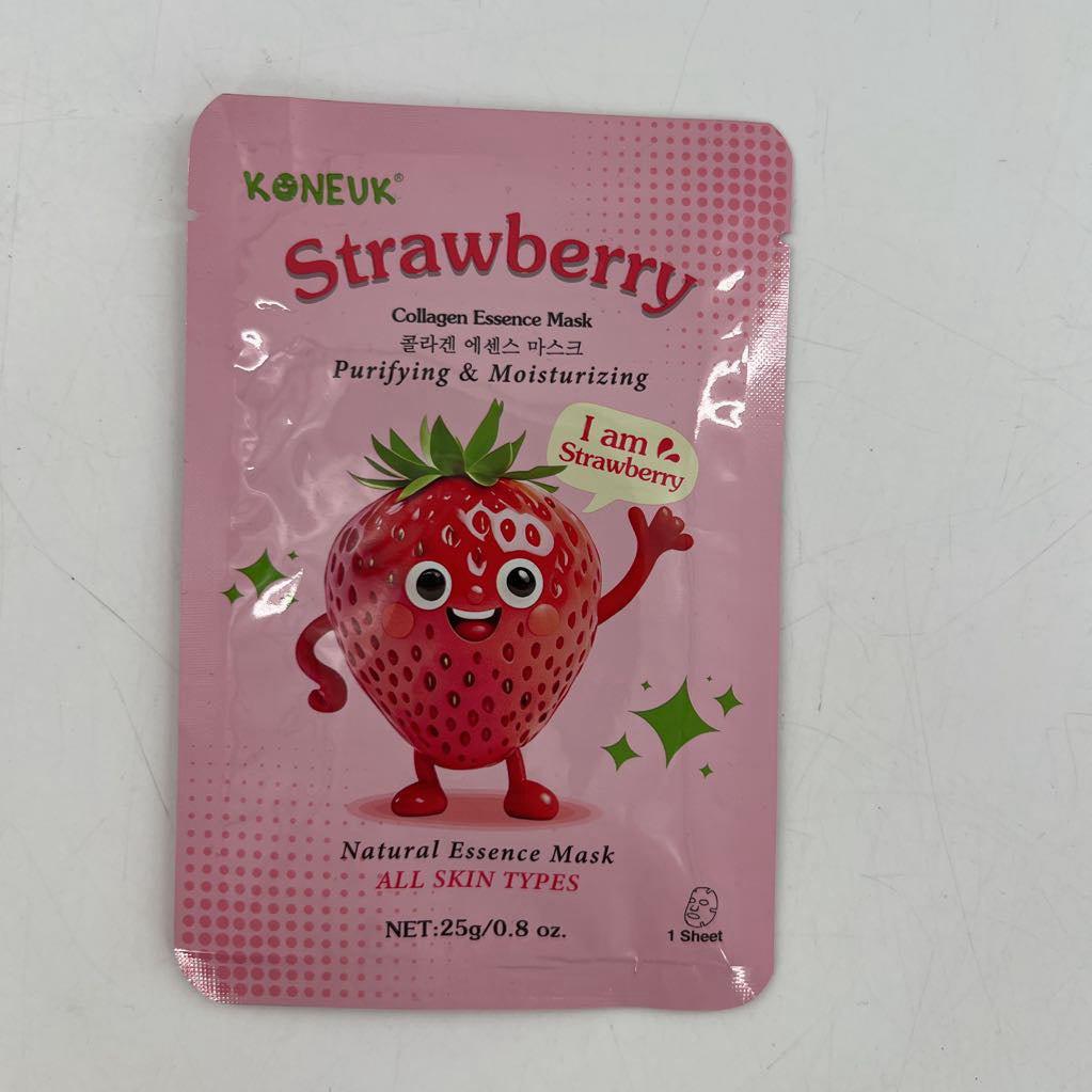 collagen essence mask-strawberry