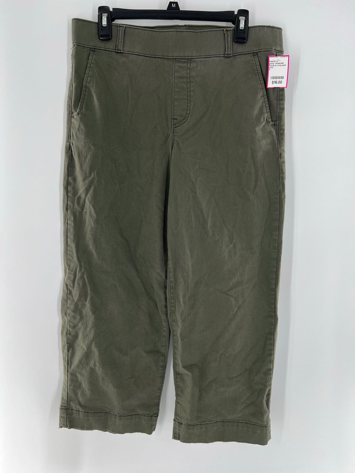 8 pull-on crop pant