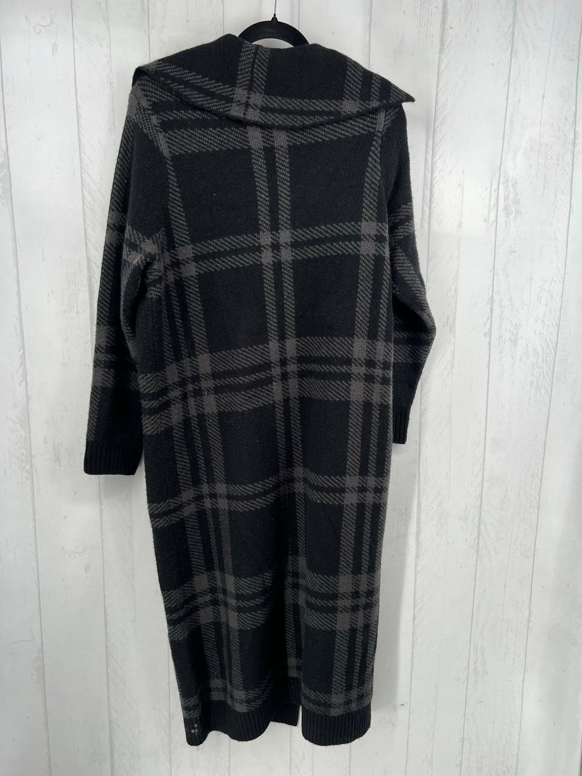 0 plaid button down sweater dress