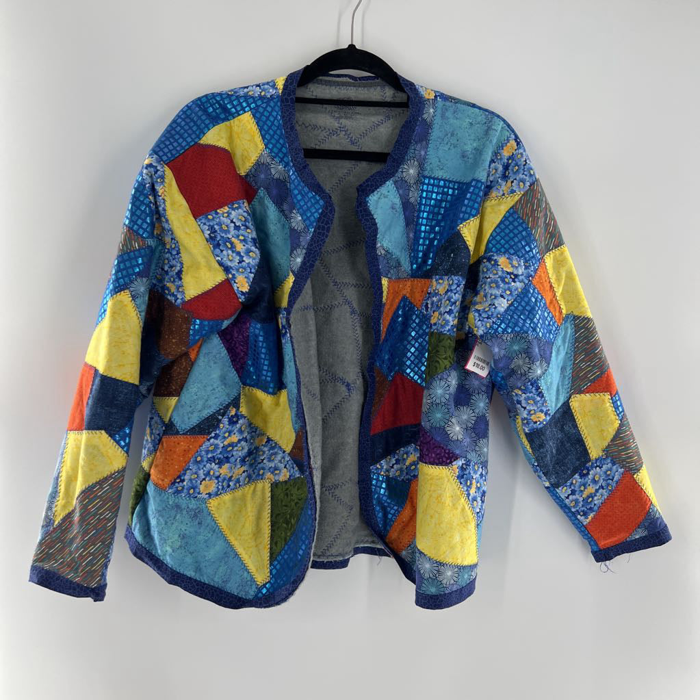 XL patchwork jacket