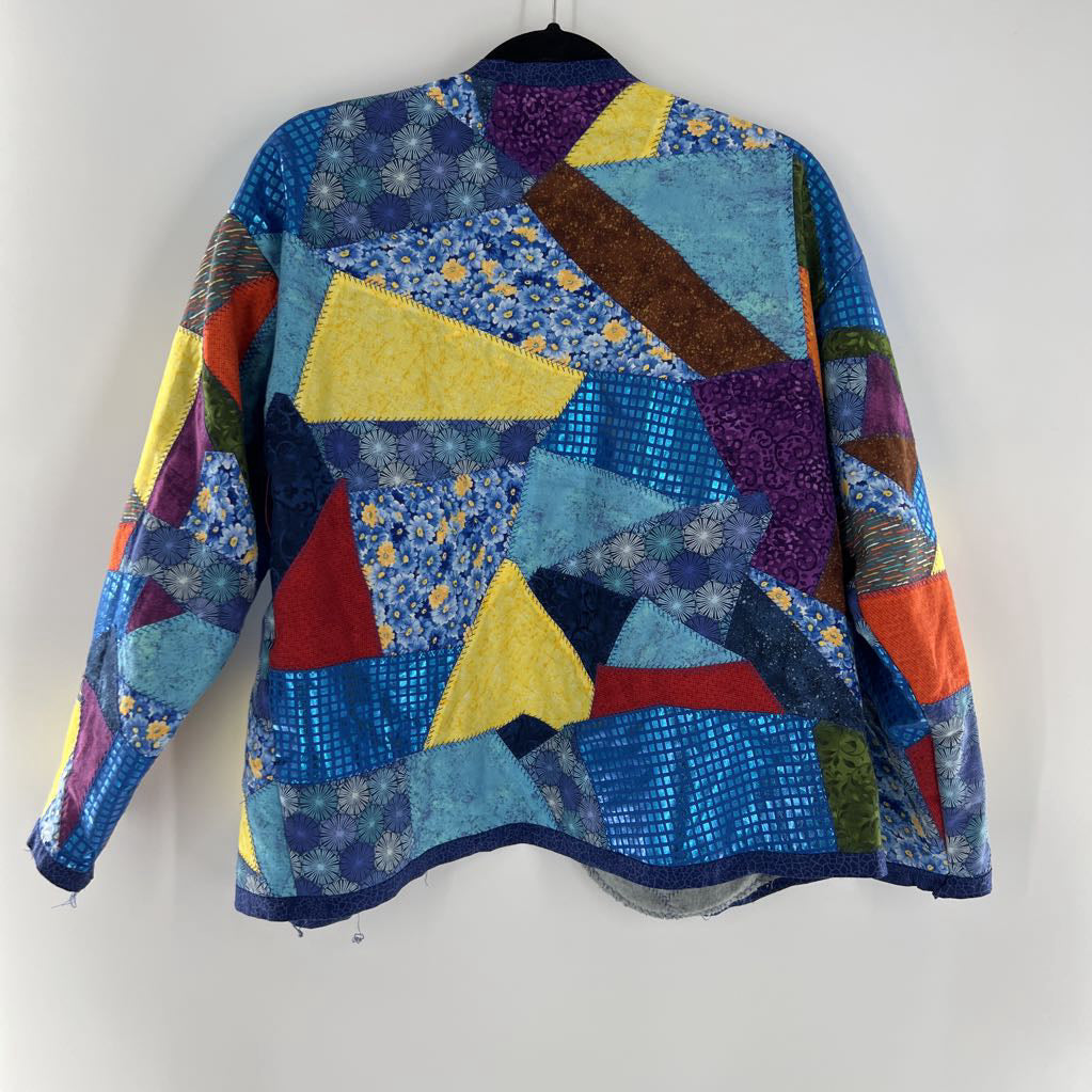 XL patchwork jacket