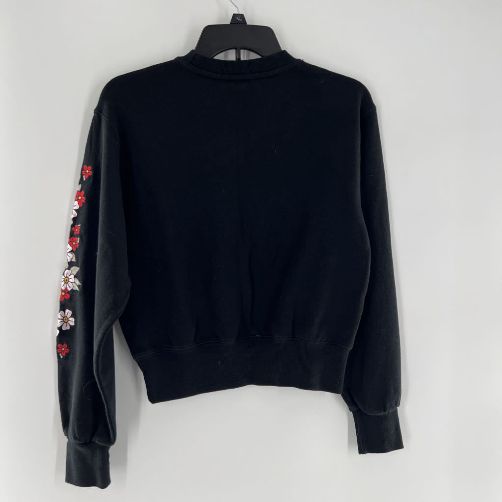 S flo embroidered sweatshirt