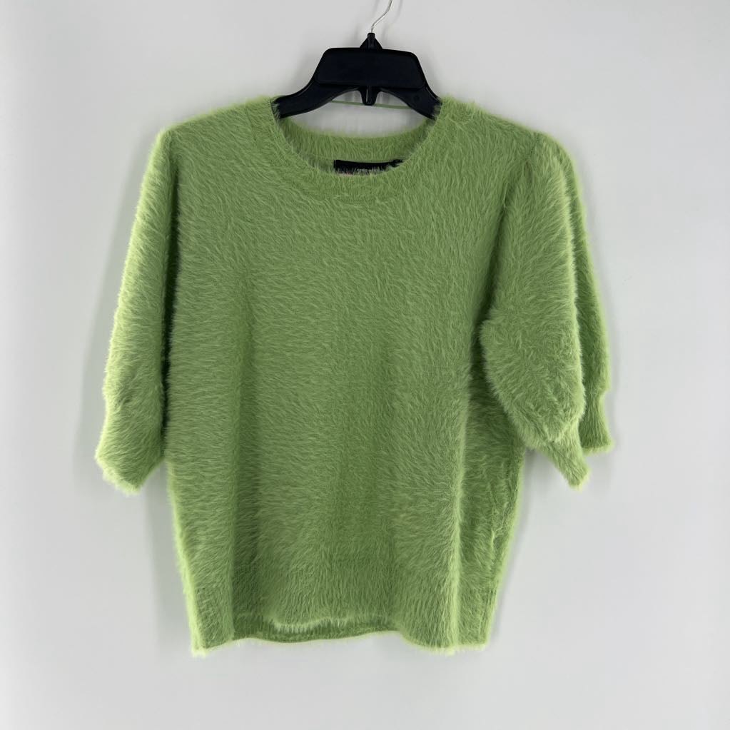 R52 M faux fur s/s sweater